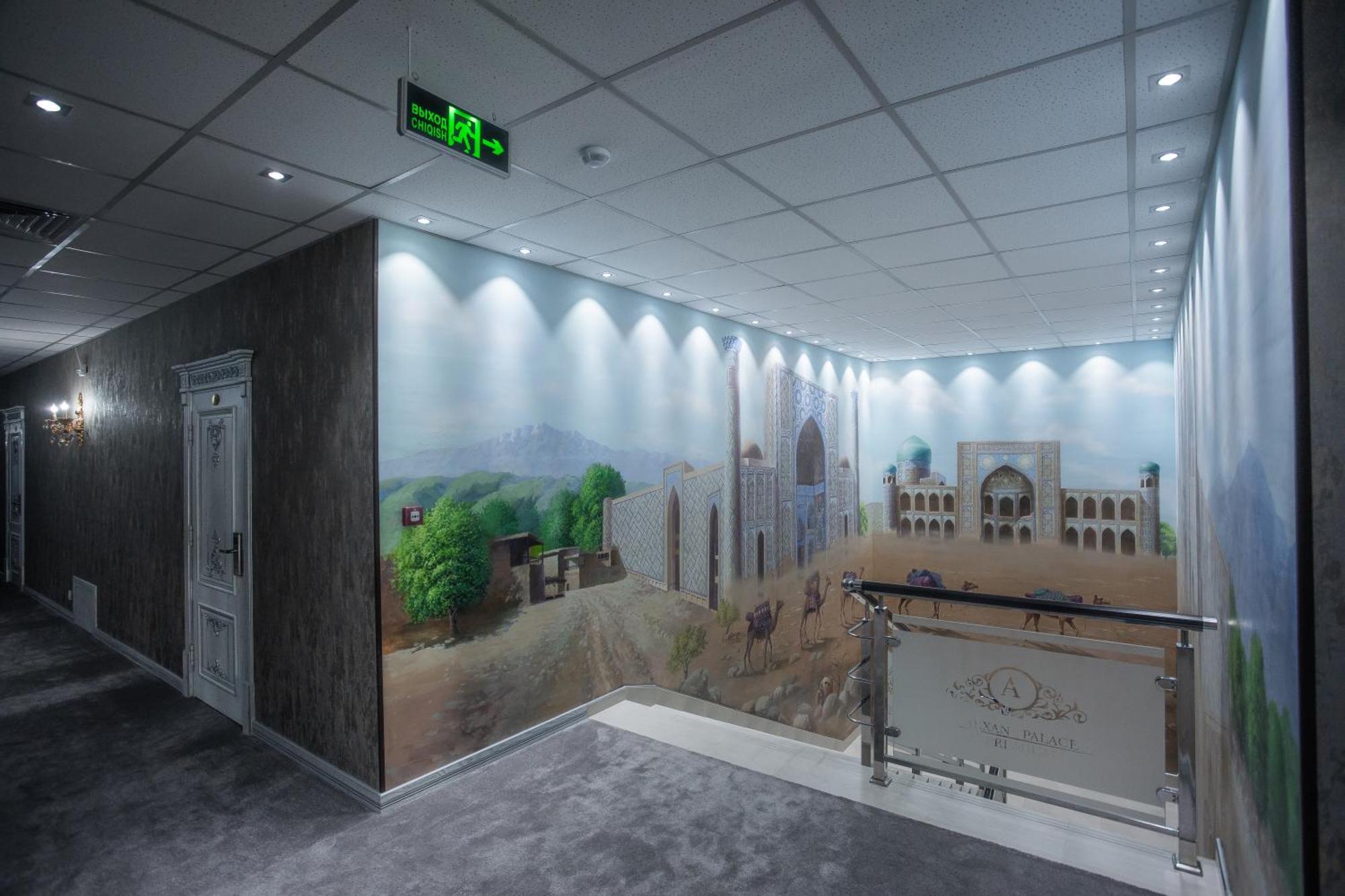 סמרקנד Hotel Arhan Palace מראה חיצוני תמונה